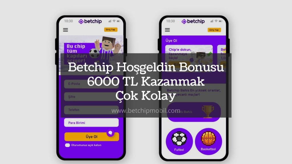 Betchip Hoşgeldin Bonusu 6000 TL Kazanmak Çok Kolay